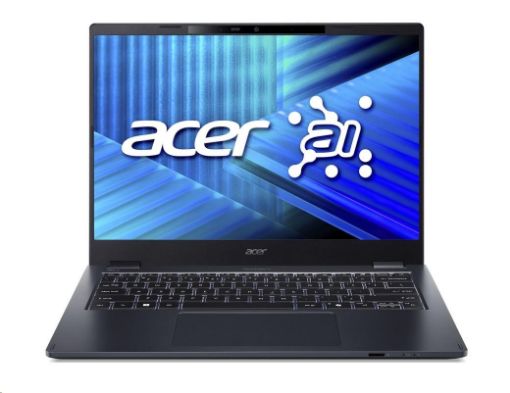 Obrázek ACER NTB TravelMate P4 14 (TMP414-55-TCO-5106),Ultra 5 225U,14"WUXGA,16GB,512GB SSD,Intel,W11P,Blue
