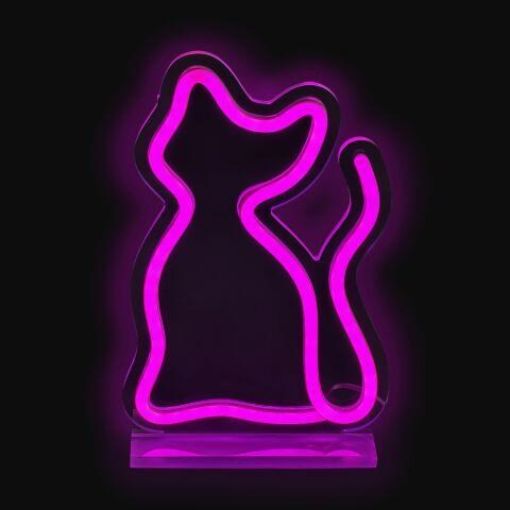 Obrázek 2Kids Toys LED NEON LIGHT lampička Kočka