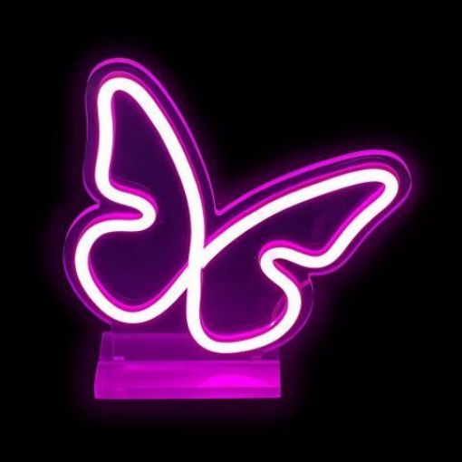 Obrázek 2Kids Toys LED NEON LIGHT lampička Motýlek
