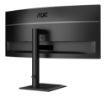 Obrázek AOC MT 34" CU34E4CV - 3440x1440,VA,120Hz,HDR10,2xHDMI,DP,USBhub,USB-C,RJ45,repro,Zakřivený