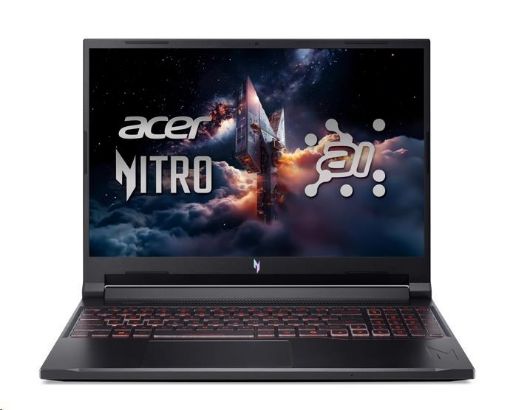 Obrázek ACER NTB Nitro V 16 AI (ANV16-42-R70Q),R5 AI 240,16"WUXGA,16GB,1TB SSD,RTX 3050,Linux,Black