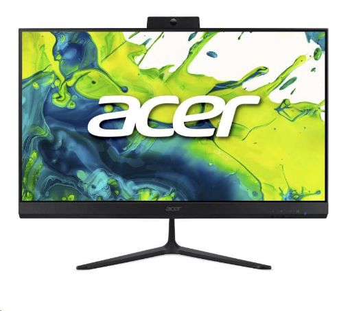 Obrázek ACER PC AiO Aspire C24-2G_LubC5120U_65W,Core5 120U,23.8" FHD,8GB,512GB SSD,UHD,Linux,Black