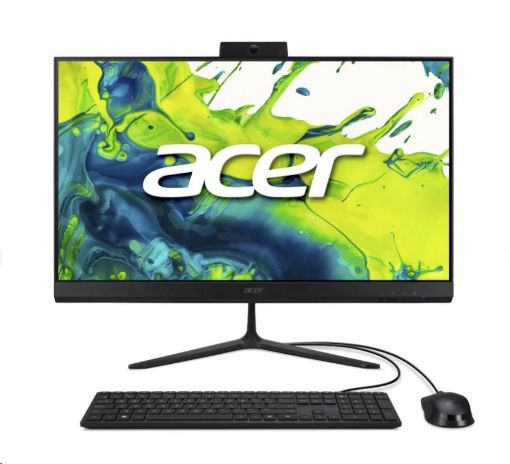 Obrázek ACER PC AiO Aspire C27-2G_LubC5120U_65W,Core5 120U,27" FHD,8GB,512GB SSD,UHD,W11 Pro,Black