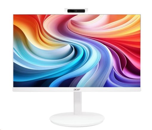 Obrázek ACER PC AiO Aspire C24A-GRPL_JUWCU5120U_90W,Core5 120U,23.8" FHD,16GB,1TB SSD,Intel,Linux,White