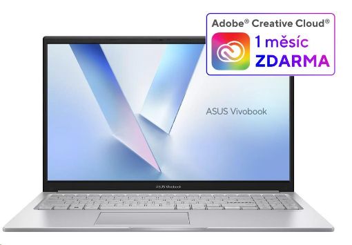 Obrázek ASUS NTB Vivobook 15 (X1504VA-BQ3878W), i3-1315U, 15.6" FHD, 16GB, 512GB SSD, Intel, W11 Home, Cool Silver