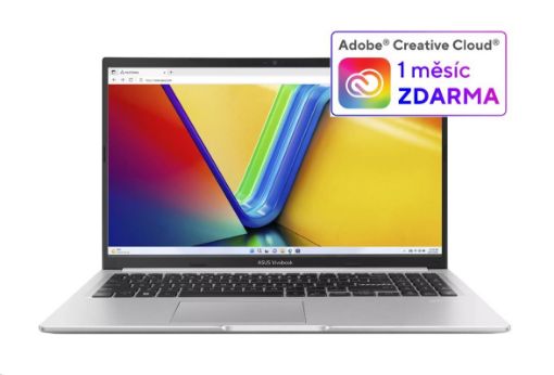 Obrázek ASUS NTB Vivobook 15 (X1502VA-BQ1364W), i5-13420H, 15.6" FHD, 16GB, 512GB SSD, UHD, W11 Home, Cool Silver