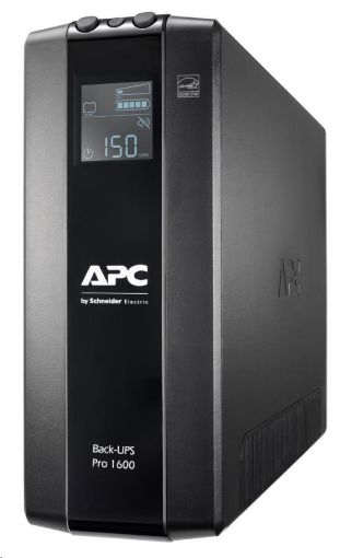 Obrázek APC -rozbalen eD world-  Back UPS Pro BR 1600VA, 8 Outlets, AVR, LCD Interface (960W)