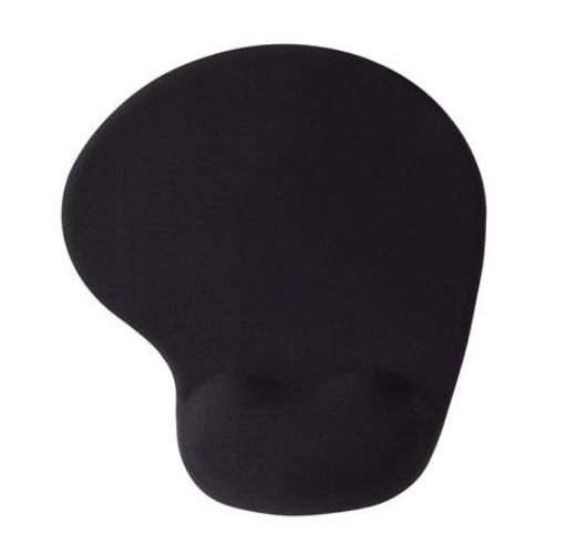 Obrázek CONNECT IT podložka pod myš gelová 245x210x3mm ČERNÁ