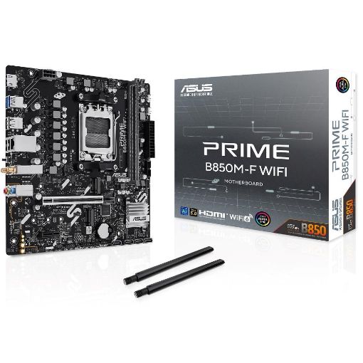 Obrázek ASUS MB Sc AM5 PRIME B850M-F WIFI, AMD B850, 2x DDR5, WiFi, 1xHDMI, mATX