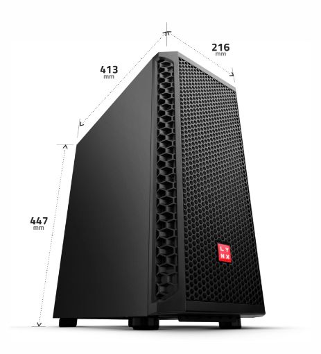 Obrázek LYNX Challenger Ryzen 5 5600 16GB 1TB SSD NVMe RTX 4060 8G W11 Home