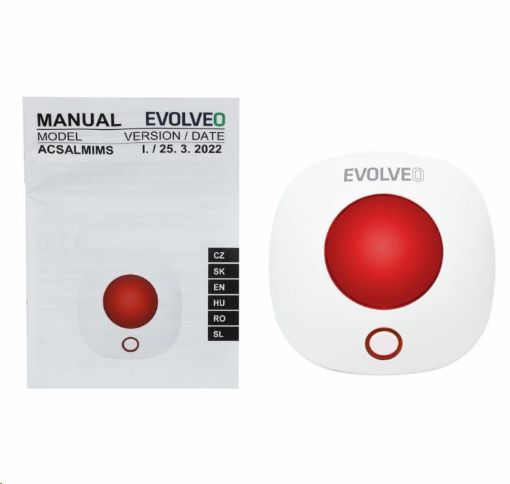 Obrázek EVOLVEO Alarmex Pro, bezdrátová vnitřní siréna