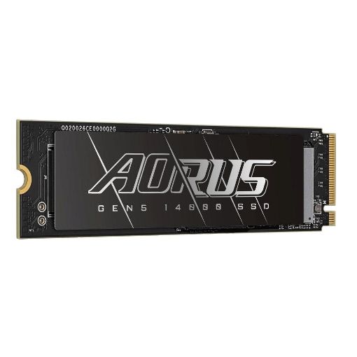 Obrázek GIGABYTE SSD 2TB AORUS Gen5 14000, PCIe Gen5x4, M.2 2280, (R:14500/ W:12700MB/s)