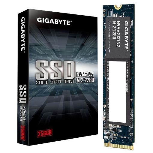 Obrázek GIGABYTE SSD NVMe V2 256GB, PCIe Gen3x4, M.2 2280, (R:3200MB/s,W:1200MB/s)