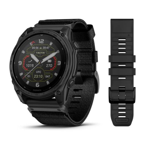 Obrázek Garmin - Tactix 8 51mm Solar Sapphire DLC Titanium Black, EU