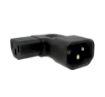 Obrázek Adaptér úhlový na stranu IEC C13 na IEC C14 napětí 230V, 10A