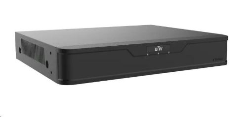 Obrázek Uniview NVR,8 kanálů, až 12MP, až 10TB HDD, PoE 8ch (75W budget), SMART VCA
