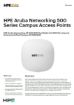 Obrázek 5 x HPE Aruba Networking AP-505 (RW) Dual Radio 2x2 802.11ax Internal Antennas Unified Campus AP ( 5 x R2H28A )