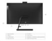 Obrázek LENOVO PC AiO IdeaCentre 3 24ALC6 - Ryzen 5 7430U,23.8" FHD IPS,16GB,1TBSSD,HDMI,Int. AMD Radeon,W11H,2Y CC