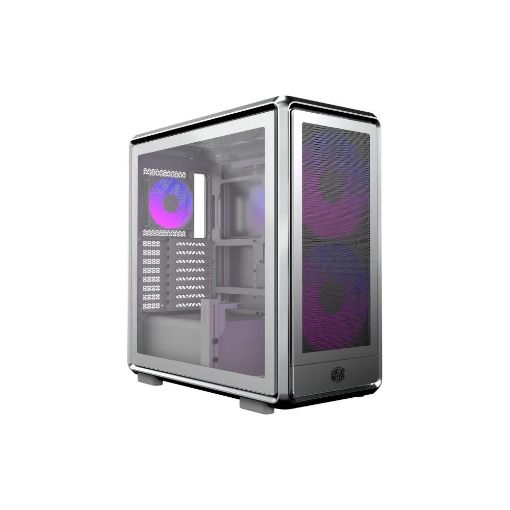 Obrázek Cooler Master case MasterFrame 600 Mesh Silver ARGB, Průhledná bočnice, ATX, 2x 200mm ARGB Fan, 1x 120mm ARGB Fan, Šedá