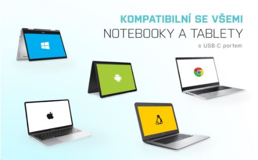 Obrázek i-tec USB-C Hub Metal 4-Port