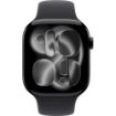 Obrázek Apple Watch Series 11 GPS + Cellular 42mm Jet Black Aluminium Case with Black Sport Band - S/M