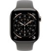 Obrázek Apple Watch Series 11 GPS + Cellular 42mm Natural Titanium Case with Stone Grey Sport Band - M/L