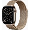 Obrázek Apple Watch Series 11 GPS + Cellular 42mm Gold Titanium Case with Gold Milanese Loop