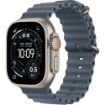 Obrázek Apple Watch Ultra 3 GPS + Cellular 49mm Natural Titanium Case with Anchor Blue Ocean Band