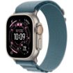 Obrázek Apple Watch Ultra 3 GPS + Cellular 49mm Natural Titanium Case with Light Blue Alpine Loop - Small