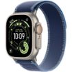 Obrázek Apple Watch Ultra 3 GPS + Cellular 49mm Natural Titanium Case with Blue/Bright Blue Trail Loop - S/M