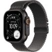 Obrázek Apple Watch Ultra 3 GPS + Cellular 49mm Black Titanium Case with Black Titanium Milanese Loop - Medium