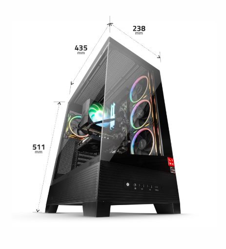 Obrázek LYNX Challenger i5 14400F 32GB 1T SSD NVMe RTX 5060 Ti 16G W11 Home