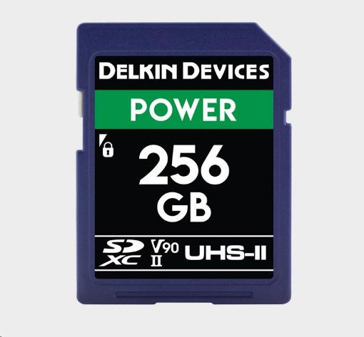 Obrázek Delkin SD Power 2000X UHS-II U3 (V90) R300/W250 256GB
