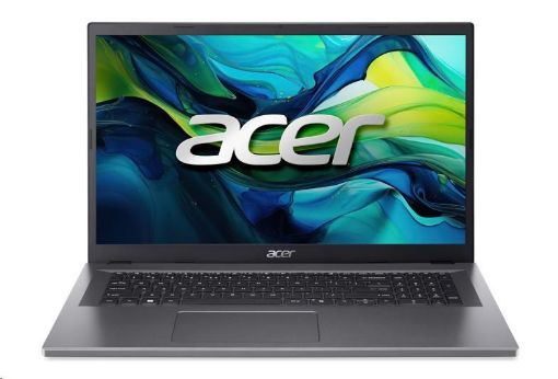 Obrázek BAZAR - ACER NTB Aspire Go 17 (AG17-31P-32HP),Core3 N355,17.6"FHD,8GB,128GB UFS,Intel Graphics,W11H in S,Gray - Rozbalen