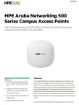 Obrázek HPE Aruba Networking AP-505 (RW) Dual Radio 2x2 Wi-Fi 6 10-pack Campus Access Point