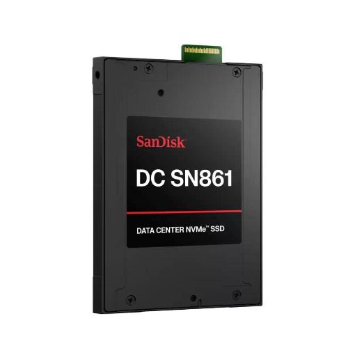 Obrázek SanDisk Carrera Syndicate SSD 15.36TB DC, SN861, PCIe Gen5, (R:13700, W:8400MB/s), BICS6 TLC NVMe E3.S, SE,Generic