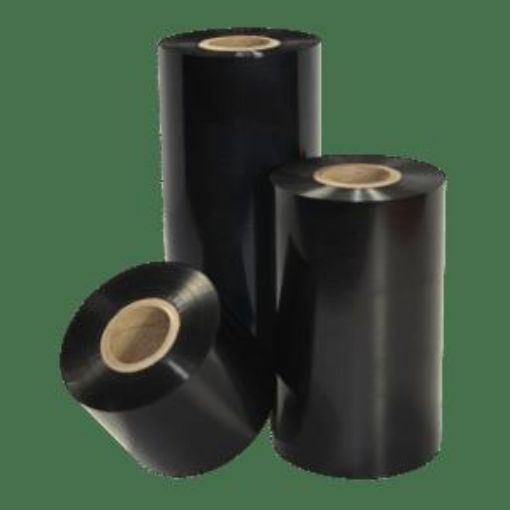 Obrázek Thermal transfer ribbons, Honeywell, TMX 1310 / GP02, Wax, 52 mm, 153 m, Out, Black