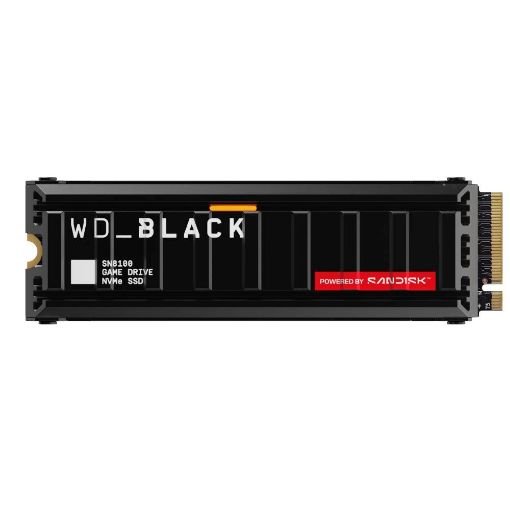 Obrázek WD BLACK SSD NVMe 4TB PCIe SN8100 Powered by SanDisk, Gen5, (R:14900, W:14000MB/s), Chladič
