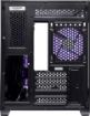 Obrázek Cooler Master case Elite 481 Wood, mATX, Průhledná bočnice, 3x 120mm ARGB Fan, Černá