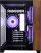 Obrázek Cooler Master case Elite 481 Wood, mATX, Průhledná bočnice, 3x 120mm ARGB Fan, Černá