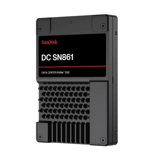 Obrázek SanDisk Enterprise SSD 1.6TB DC SN861, PCIe Gen5, (R:13700, W:3600MB/s), RI-3DW/D BICS6 ISE