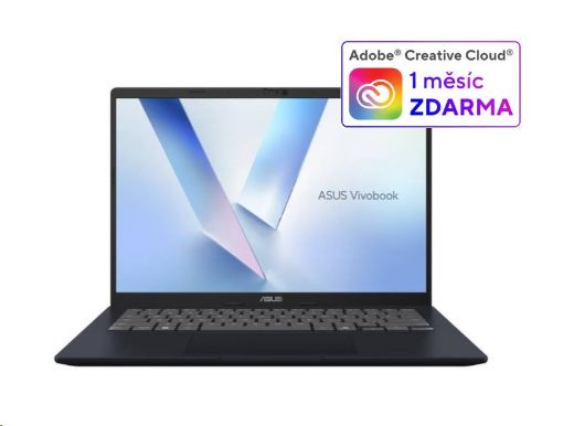 Obrázek ASUS NTB Vivobook 14 (X1407QA-LY034W), X1 26 100, 14" 1920x1200, 16GB, 512GB SSD, Adreno, W11 Home, Quiet Blue