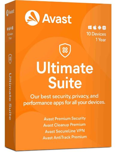 Obrázek _Prodloužení Avast Ultimate Multi-Device licence na 12 měsíců (až na 10 PC )