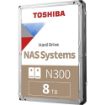 Obrázek TOSHIBA HDD N300 NAS 8TB, SATA III, 512MB cache, BULK