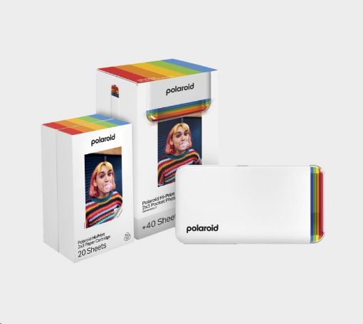 Obrázek BAZAR - Polaroid Hi-Print Gen 2 E-box White - Poškozený obal (Komplet)