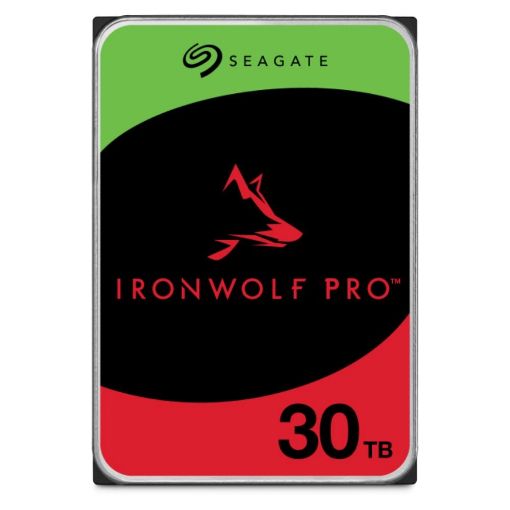 Obrázek SEAGATE HDD 30TB IRONWOLF PRO, 3.5", SATA 6 Gb/s, 7200 RPM, Cache 512MB