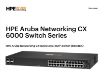 Obrázek HPE Aruba Networking CX 6000 24G 4SFP Switch