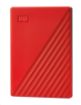 Obrázek BAZAR - WD My Passport Portable 2TB, Externí HDD, USB 3.0, červená (Bez příšlušenství)