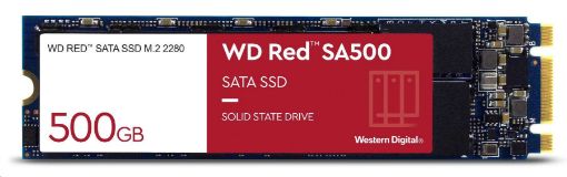 Obrázek BAZAR - WD RED SSD 3D NAND WDS500G1R0B 500GB M.2, (R:560, W:530MB/s) - Poškozený obal (Komplet)