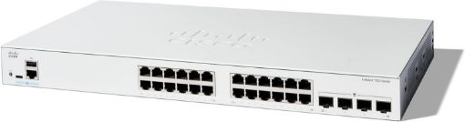 Obrázek BAZAR - Cisco Catalyst switch C1300-24T-4X (24xGbE,4xSFP+,fanless) - REFRESH - poškozený obal